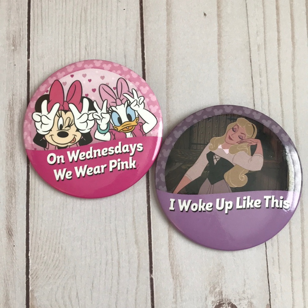 Caseyandthebear Disney inspired pins